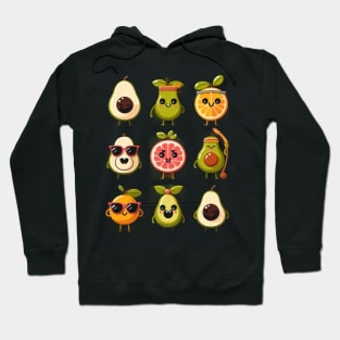 Watermelon Characters Hoodie